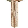 vidaXL Coffee Table 80x80x40 cm Solid Reclaimed Wood