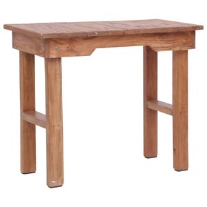 vidaXL End Table 70x35x60 cm Solid Mahogany Wood