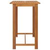 vidaXL 7 Piece Garden Bar Set with Cushions Brown