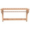 vidaXL Towel Rack 60x30x35 cm Solid Wood Walnut