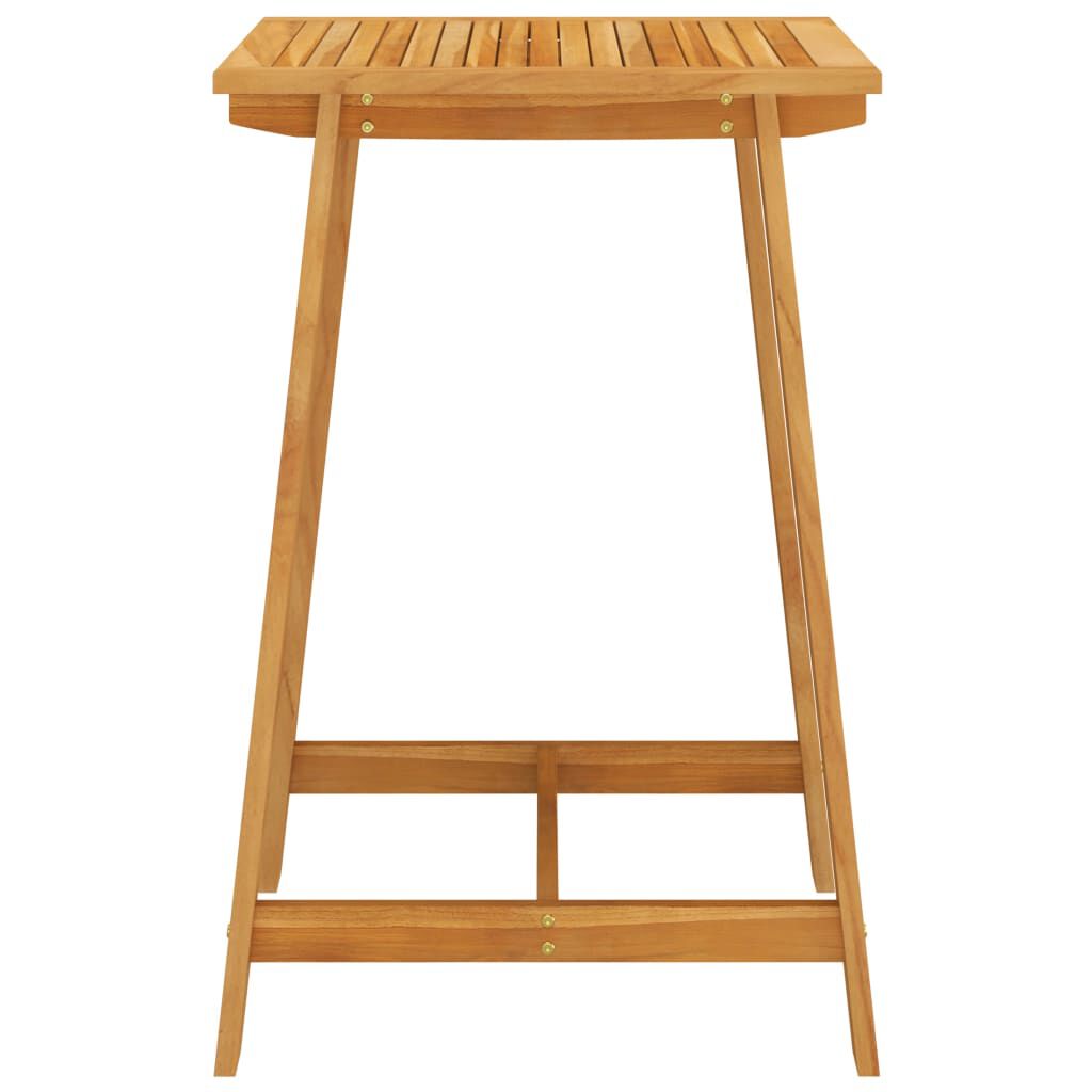 vidaXL 3 Piece Outdoor Bar Set Solid Acacia Wood