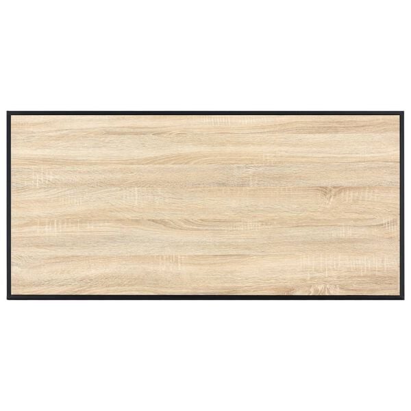 vidaXL Dining Table Oak 120x60x75 cm MDF
