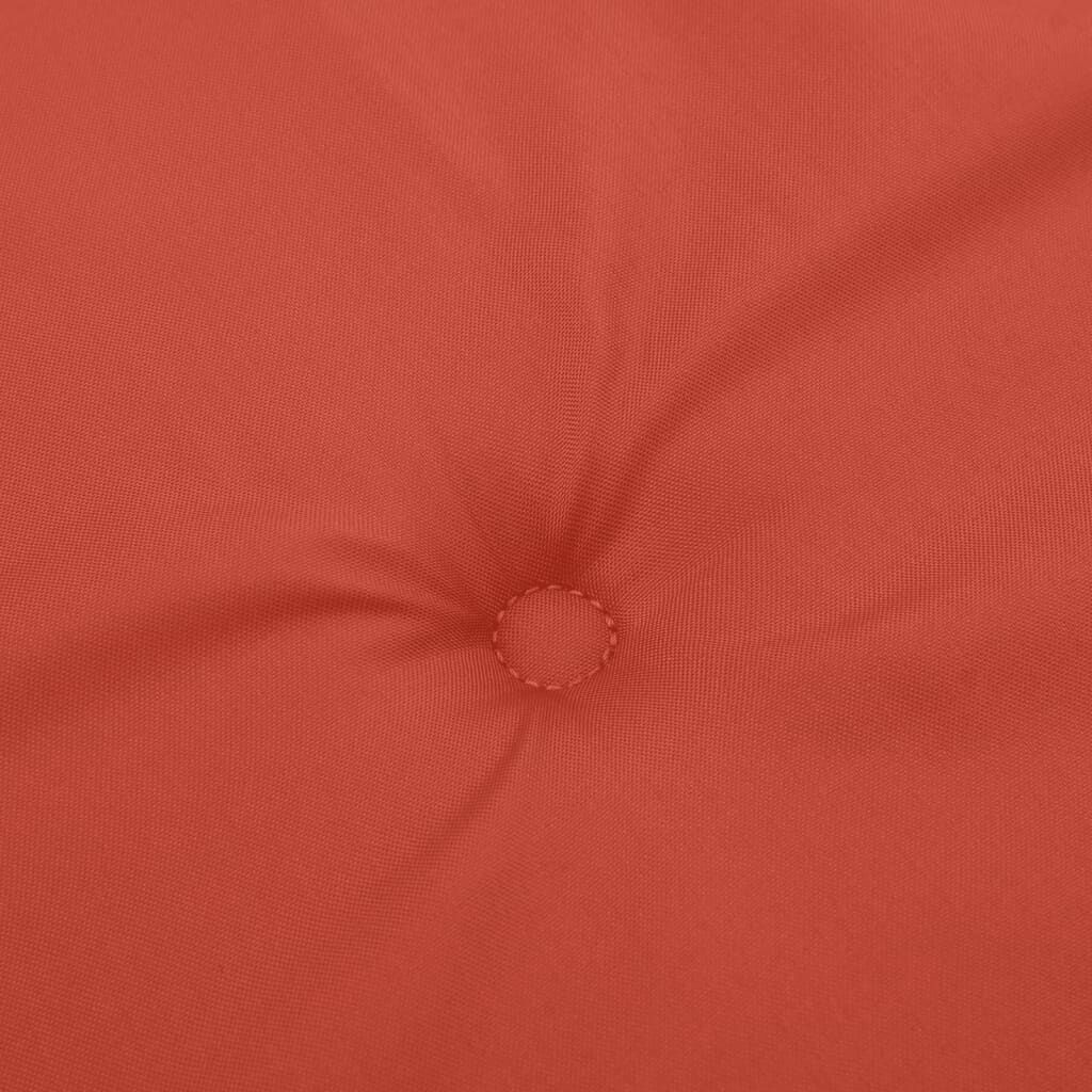 vidaXL Garden Bench Cushion Melange Red 180x50x7 cm Fabric