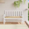 vidaXL Garden Bench Cushion Melange Beige 120x50x7 cm Fabric