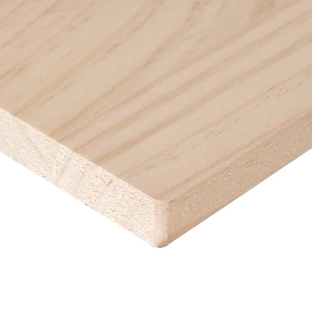 vidaXL Table Top 40x40x1.7 cm Square Solid Wood Pine