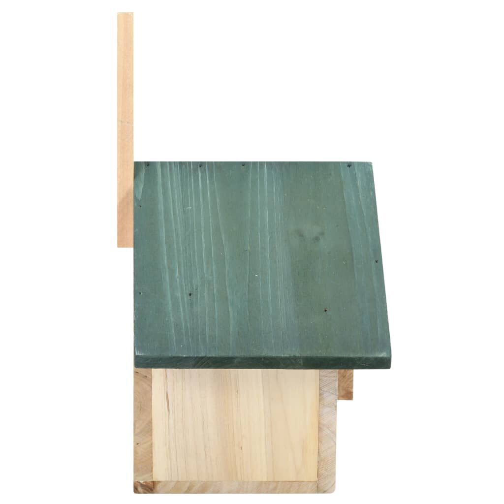 vidaXL Bird Houses 4 pcs 24x16x30 cm Firwood