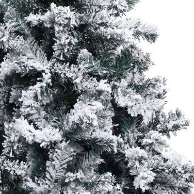 vidaXL Artificial Pre-lit Christmas Tree with Ball Set Green 150 cm PVC