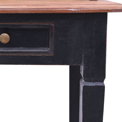 vidaXL Writing Desk with Drawers 90x50x101 cm Solid Reclaimed Wood