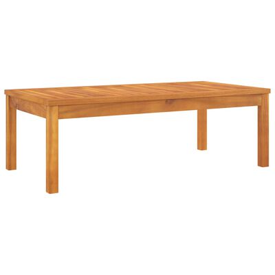 vidaXL Coffee Table 100x50x33 cm Solid Acacia Wood