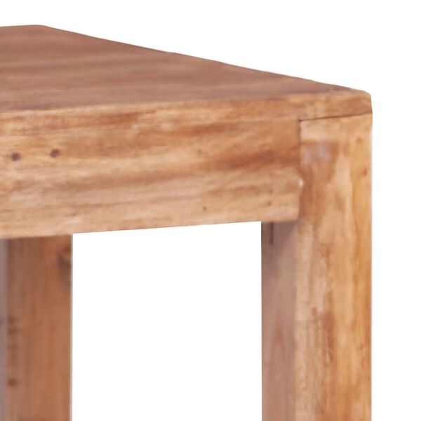 vidaXL Coffee Table 53x50x50 cm Solid Mahogany Wood