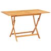 vidaXL 7 Piece Garden Dining Set Solid Wood Teak