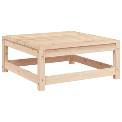 vidaXL Garden Footstool 70x70x30 cm Solid Wood Pine