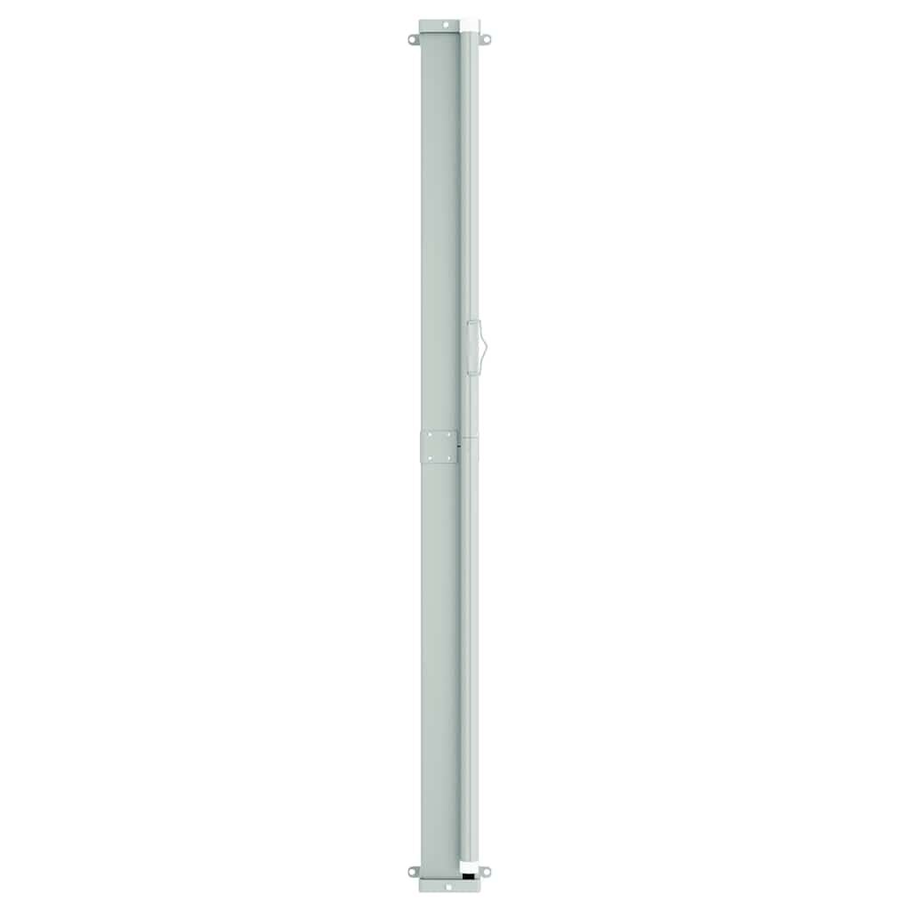 vidaXL Patio Retractable Side Awning 180x600 cm Grey