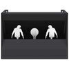 Magnetic Knockdown Pellet Catcher 4 + 1 Targets Zombie Design