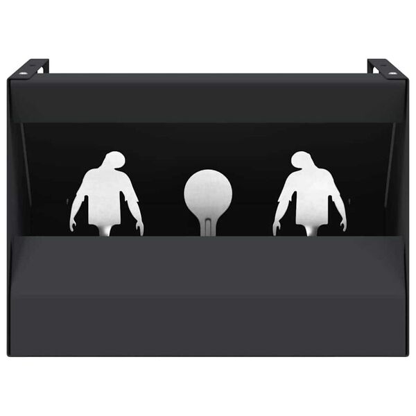 Magnetic Knockdown Pellet Catcher 4 + 1 Targets Zombie Design