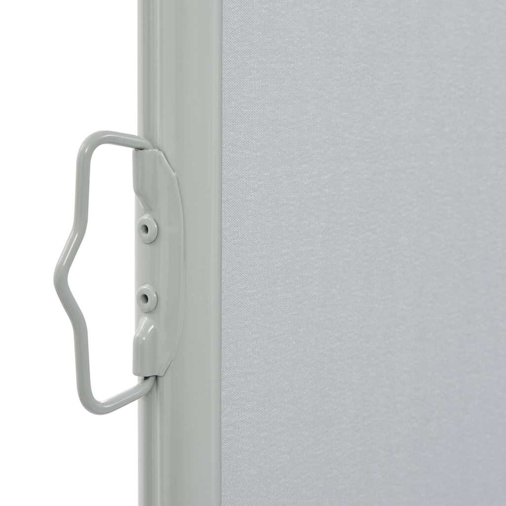 vidaXL Patio Retractable Side Awning 140 x 300 cm Grey