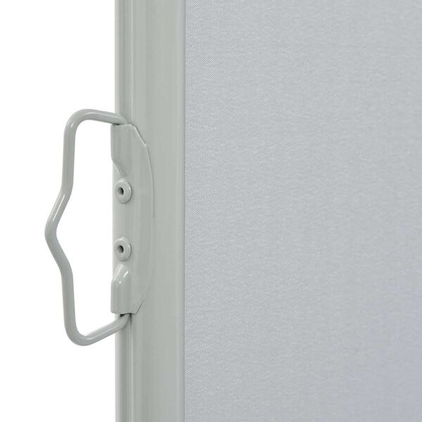 vidaXL Patio Retractable Side Awning 140 x 300 cm Grey