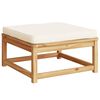 vidaXL 10 Piece Garden Lounge Set with Cushions Solid Wood Acacia