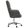 vidaXL Relaxing Chair Dark Grey Velvet