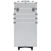 vidaXL Make-up Trolley Aluminium Silver