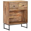 vidaXL Sideboard Reclaimed Teak Wood 60x30x75 cm
