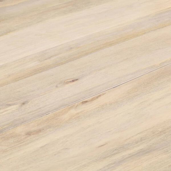 vidaXL Dining Table Round 110x76 cm Solid Mango Wood