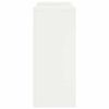 vidaXL Plant Stand 2 pcs White 24 x 24 x 55 cm Steel