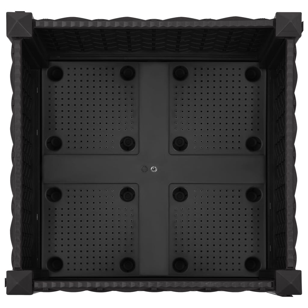 vidaXL Raised Bed 40x40x23 cm Polypropylene