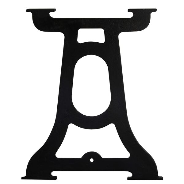 vidaXL Dining Table Legs 2 pcs Y-Frame Cast Iron