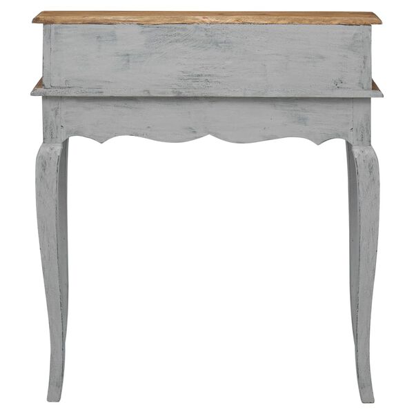 vidaXL Writing Desk Solid Mahogany Wood 80x40x92 cm