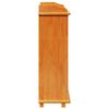 vidaXL Wine Rack Brown 90 x 60 x 30 cm Solid pine wood