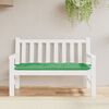 vidaXL Garden Bench Cushion Green 120x50x7cm Oxford Fabric
