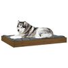 vidaXL Dog Bed Honey Brown 101.5x74x9 cm Solid Wood Pine