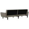 vidaXL 2-Seater Sofa Bed Dark Green Velvet
