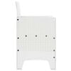vidaXL Garden Chair 2 pcs White 53 x 49 x 85 cm PP