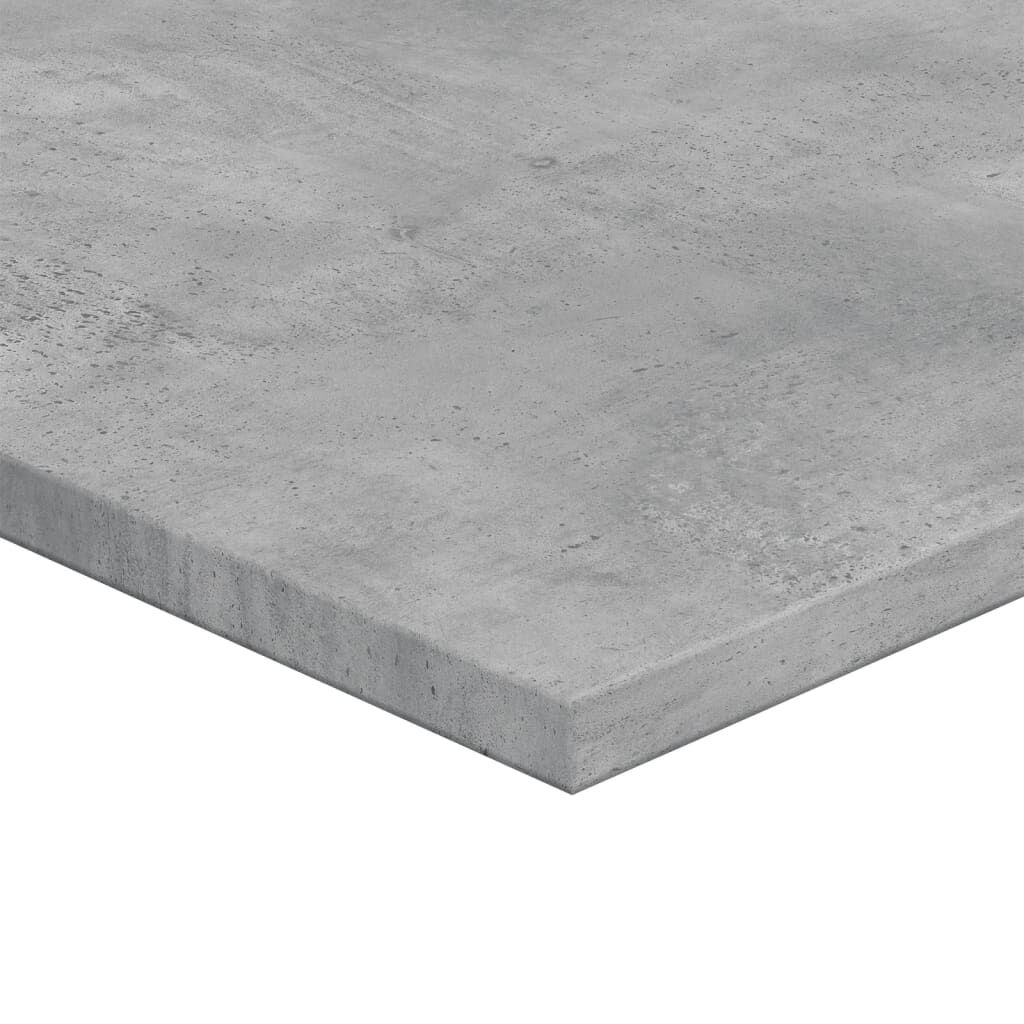 vidaXL Bookshelf Boards 8 pcs Concrete Grey 80x50x1.5 cm Engineered Wood