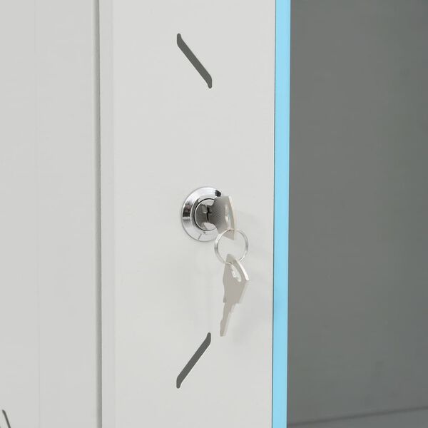 vidaXL 12U Wall Mounted Network Cabinet 19" IP20 53x40x60 cm