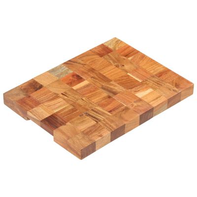 vidaXL Chopping Board 40x30x3.8 cm Solid Acacia Wood