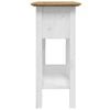vidaXL Console Table BODO Brown 90x34.5x73 cm Solid Wood Pine