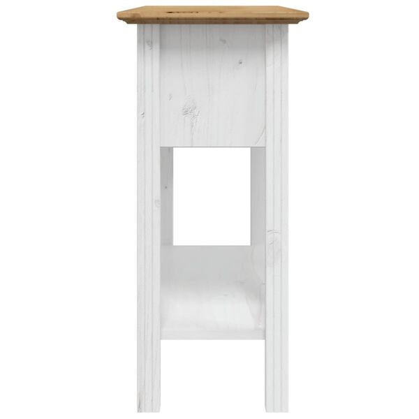 vidaXL Console Table BODO Brown 90x34.5x73 cm Solid Wood Pine