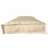vidaXL Pallet Cushion Beige 180 x 40 x 8 cm Oxford Fabric