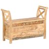 vidaXL Hall Bench 103x33x72 cm Solid Mango Wood