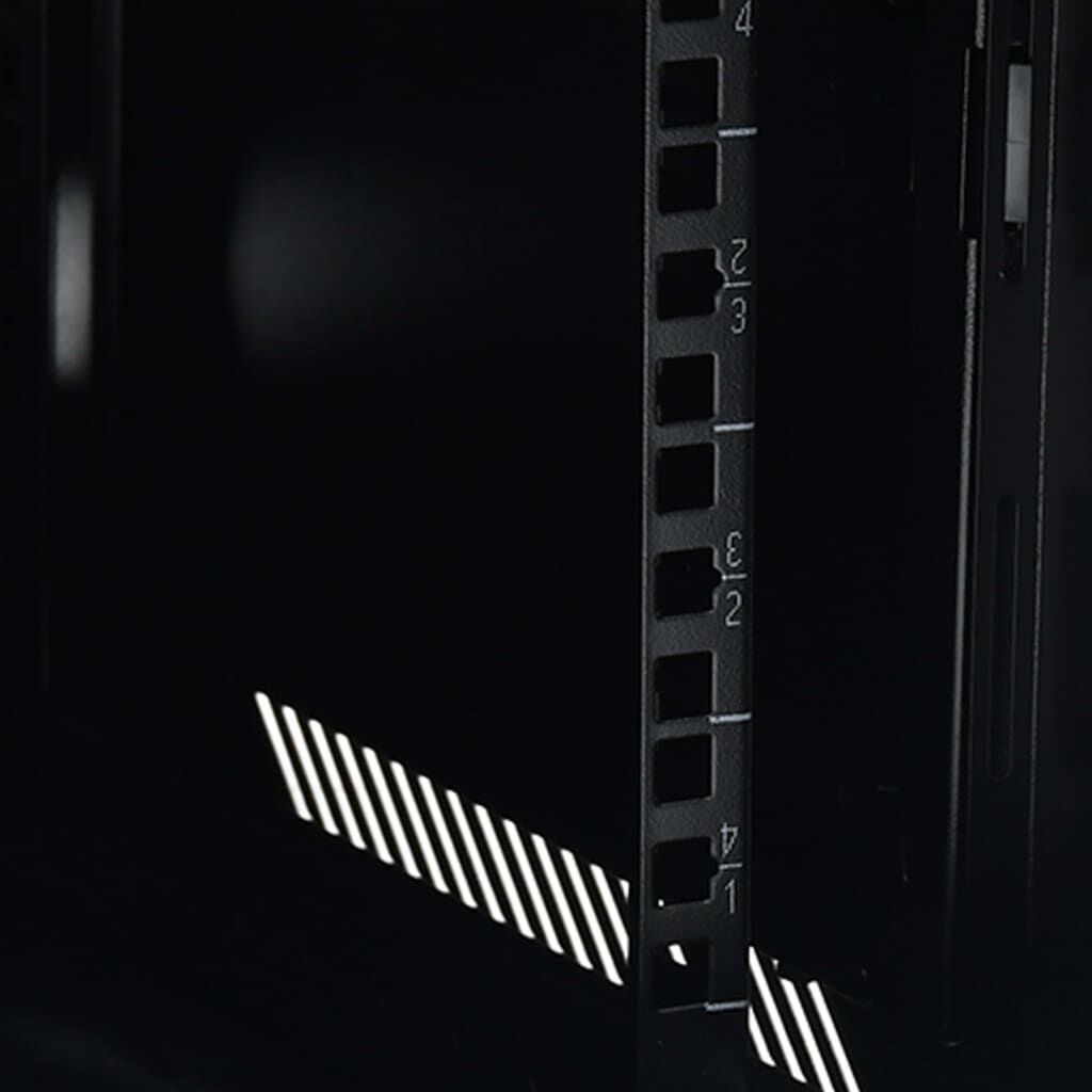 vidaXL 12U Wall Mounted Network Cabinet 19 IP20 600x600x640 mm
