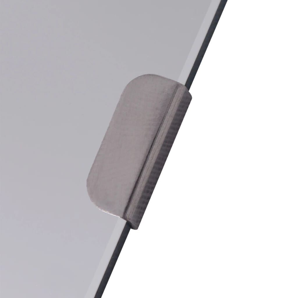 vidaXL Frameless Mirror Tiles Glass 16 pcs 20.5 cm