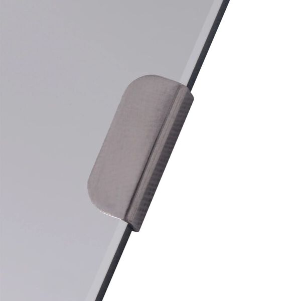 vidaXL Frameless Mirror Tiles Glass 16 pcs 20.5 cm