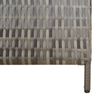 vidaXL Room Divider 6 Panels Grey Poly Rattan