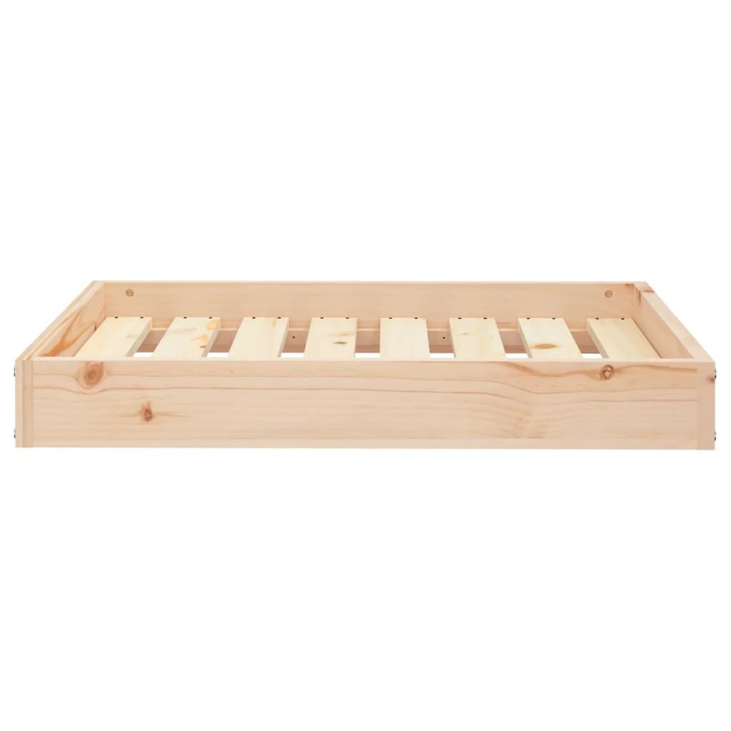vidaXL Dog Bed 71.5x54x9 cm Solid Wood Pine
