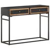 vidaXL Console Table 100x35x75 cm Solid Mango Wood