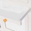 vidaXL Animal Rabbit Cage Double Floor Wood