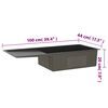vidaXL Handmade Kitchen Sink Black Stainless Steel